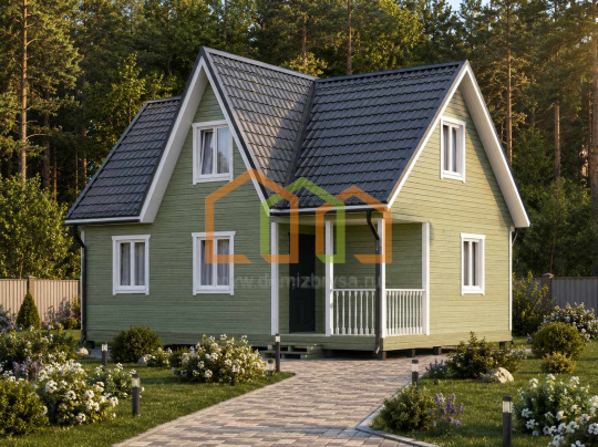 Дом из бруса «Руза»